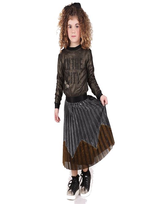 Felpa oro metallico FUN & FUN | FNBST0071UN